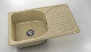 Chiuveta FAT cu blat dreapta/stanga 80 x 49 x 21 Granixit - Img 35