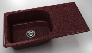 Chiuveta FAT cu blat dreapta/stanga 95 x 49 x 21 Granixit - Img 52