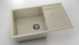 Chiuveta FAT cu blat stang/drept 80x49x21 Granixit - Img 14
