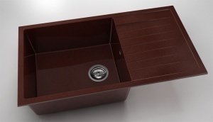 Chiuveta FAT cu blat stang/drept 90x49x21 Granixit - Img 4