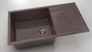 Chiuveta FAT cu blat stang/drept 90x49x21 Granixit - Img 24