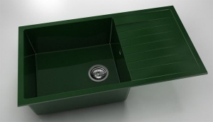 Chiuveta FAT cu blat stang/drept 90x49x21 Marmura compozita - Img 12