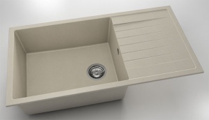 Chiuveta FAT cu blat stang/drept 95x49x21 Fatgranit - Img 5