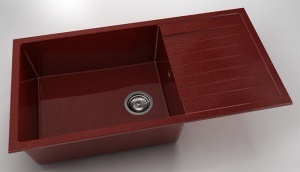 Chiuveta FAT cu blat stang/drept 95x49x21 Granixit - Img 21