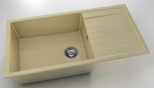Chiuveta FAT cu blat stang/drept 95x49x21 Granixit - Img 41