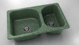 Chiuveta FAT cu doua cuve 80 X 49 X 21 Granixit - Img 17