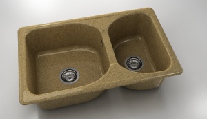 Chiuveta FAT cu doua cuve 80 X 49 X 21 Granixit - Img 27