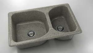 Chiuveta FAT cu doua cuve 80 X 49 X 21 Granixit - Img 37