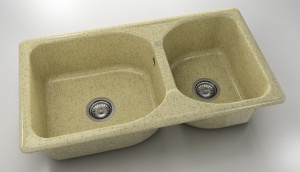 Chiuveta FAT cu doua cuve 90 X 49 X 21 Granixit - Img 25