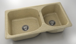 Chiuveta FAT cu doua cuve 90 X 49 X 21 Granixit - Img 35