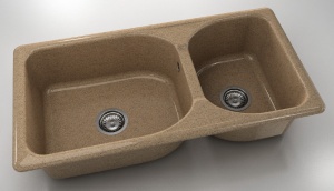 Chiuveta FAT cu doua cuve 95 X 49 X 2 Granixit - Img 12