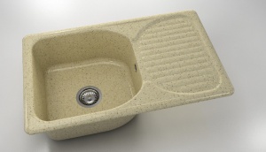 Chiuveta FAT cu blat dreapta/stanga 80 x 49 x 21 Granixit - Img 32