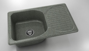 Chiuveta FAT cu blat dreapta/stanga 80 x 49 x 21 Granixit - Img 42