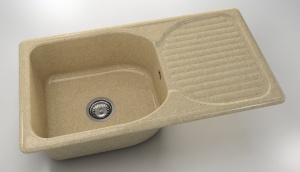 Chiuveta FAT cu blat dreapta/stanga 90 x 49 x 21 Granixit - Img 13