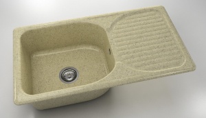 Chiuveta FAT cu blat dreapta/stanga 90 x 49 x 21 Granixit - Img 43