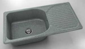 Chiuveta FAT cu blat dreapta/stanga 95 x 49 x 21 Granixit - Img 39