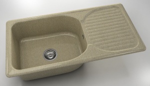 Chiuveta FAT cu blat dreapta/stanga 95 x 49 x 21 Granixit - Img 49