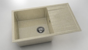 Chiuveta FAT cu blat stang/drept 80x49x21 Granixit