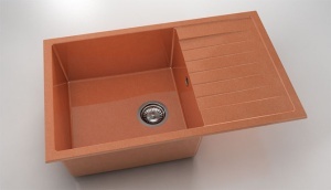 Chiuveta FAT cu blat stang/drept 80x49x21 Granixit - Img 11