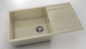 Chiuveta FAT cu blat stang/drept 90x49x21 Granixit