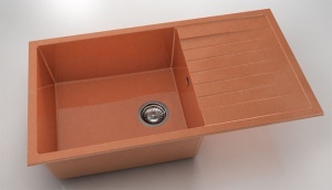 Chiuveta FAT cu blat stang/drept 90x49x21 Granixit - Img 11