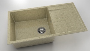 Chiuveta FAT cu blat stang/drept 90x49x21 Granixit - Img 31