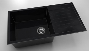 Chiuveta FAT cu blat stang/drept 90x49x21 Marmura compozita - Img 9