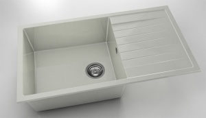 Chiuveta FAT cu blat stang/drept 90x49x21 Marmura compozita - Img 19
