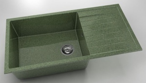 Chiuveta FAT cu blat stang/drept 95x49x21 Granixit - Img 18