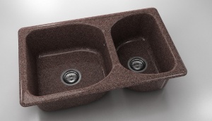 Chiuveta FAT cu doua cuve 80 X 49 X 21 Granixit - Img 24