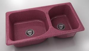 Chiuveta FAT cu doua cuve 90 X 49 X 21 Granixit - Img 22