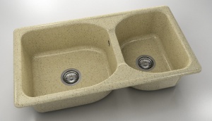 Chiuveta FAT cu doua cuve 90 X 49 X 21 Granixit - Img 32