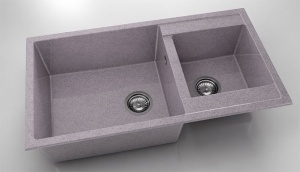 Chiuveta FAT cu doua cuve 90x49x21 Granixit - Img 20