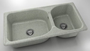Chiuveta FAT cu doua cuve 95 X 49 X 2 Granixit - Img 44