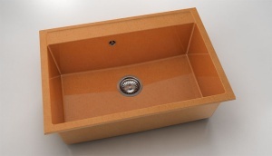 Chiuveta FAT cu o cuva 70x49x21 Granixit - Img 10