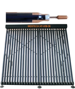 Panou solar cu 30 tuburi vidate Westech Solar HY - H58
