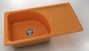Chiuveta FAT cu blat dreapta 90 x 49 x 21 Granixit - Img 10