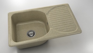 Chiuveta FAT cu blat dreapta/stanga 80 x 49 x 21 Granixit - Img 49