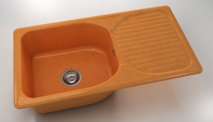 Chiuveta FAT cu blat dreapta/stanga 90 x 49 x 21 Granixit - Img 10
