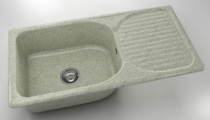 Chiuveta FAT cu blat dreapta/stanga 95 x 49 x 21 Granixit - Img 46