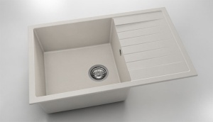 Chiuveta FAT cu blat stang/drept 80x49x21 Fatgranit - Img 7