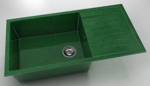 Chiuveta FAT cu blat stang/drept 95x49x21 Granixit - Img 5