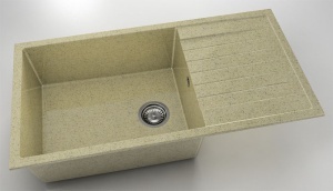 Chiuveta FAT cu blat stang/drept 95x49x21 Granixit - Img 25