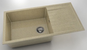Chiuveta FAT cu blat stang/drept 95x49x21 Granixit - Img 35