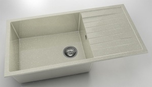Chiuveta FAT cu blat stang/drept 95x49x21 Granixit - Img 45