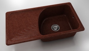 Chiuveta FAT cu blat stanga 90 x 49 x 21 Granixit - Img 3