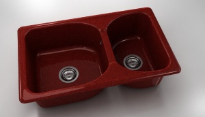 Chiuveta FAT cu doua cuve 80 X 49 X 21 Granixit - Img 21