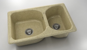 Chiuveta FAT cu doua cuve 80 X 49 X 21 Granixit - Img 31