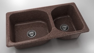 Chiuveta FAT cu doua cuve 90 X 49 X 21 Granixit - Img 19