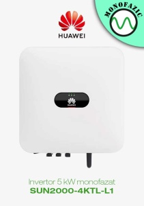 Invertor 5 kW hibrid monofazat Huawei